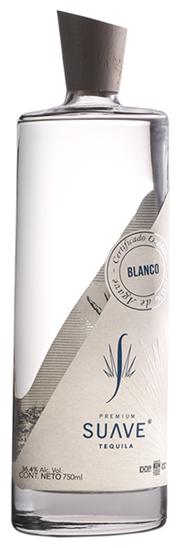 Suave Blanco tequila bottlele